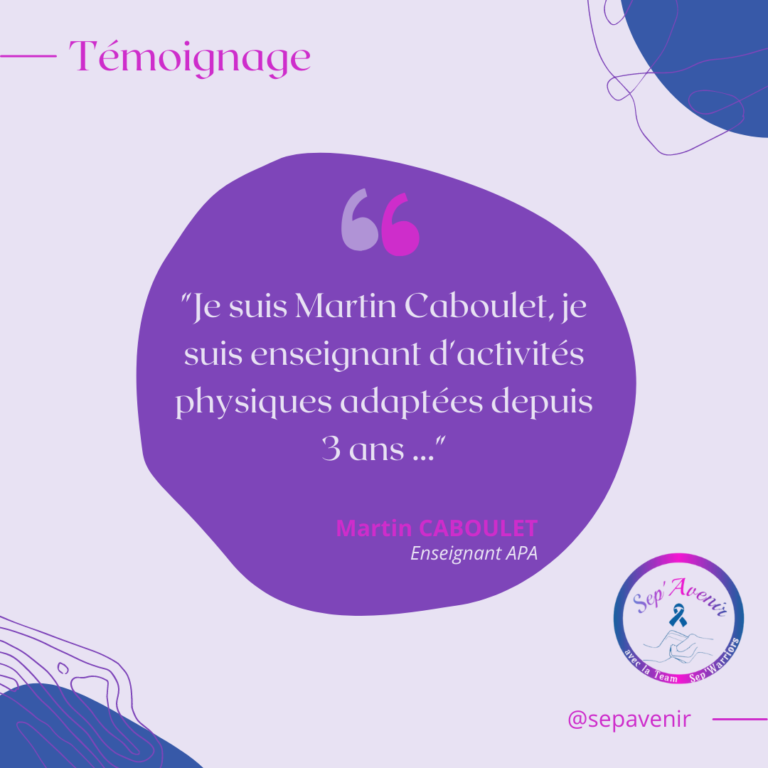 L’APA (activité physique adaptée) expliquée par Martin Caboulet, enseignant APA à l’hôpital Léopold Bellan